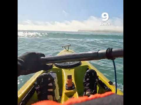 Wet ride! #kayakingfun #kayak #wave #newzealand