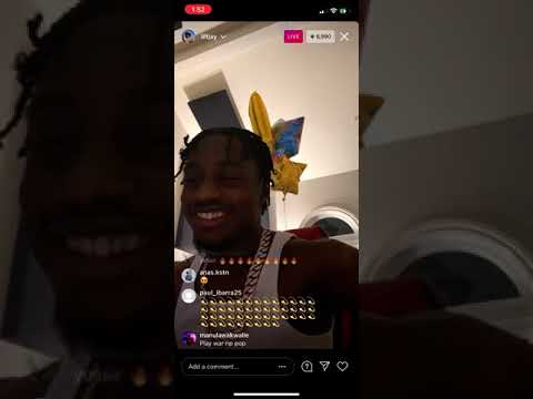 Lil Tjay Full Instagram Live 2/19/21 (Plays Unreleased Music)
