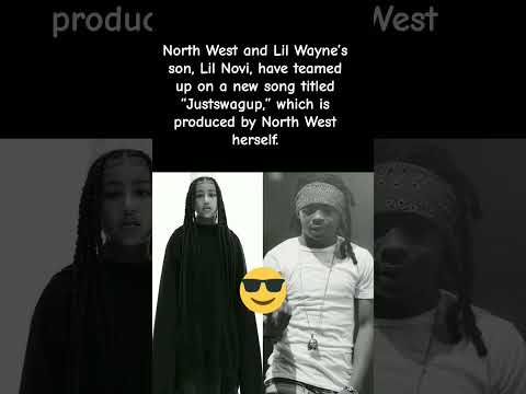 KANYE’S DAUGHTER & LIL WAYNE’S SON JUST DROPPED A SONG?!#shorts