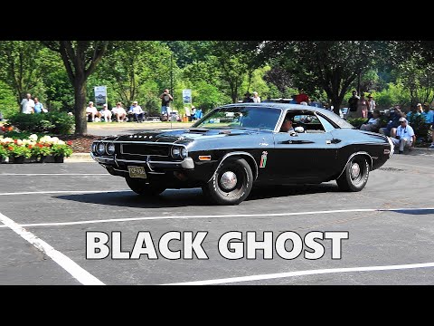 Black Ghost Challenger in Motion at Shows