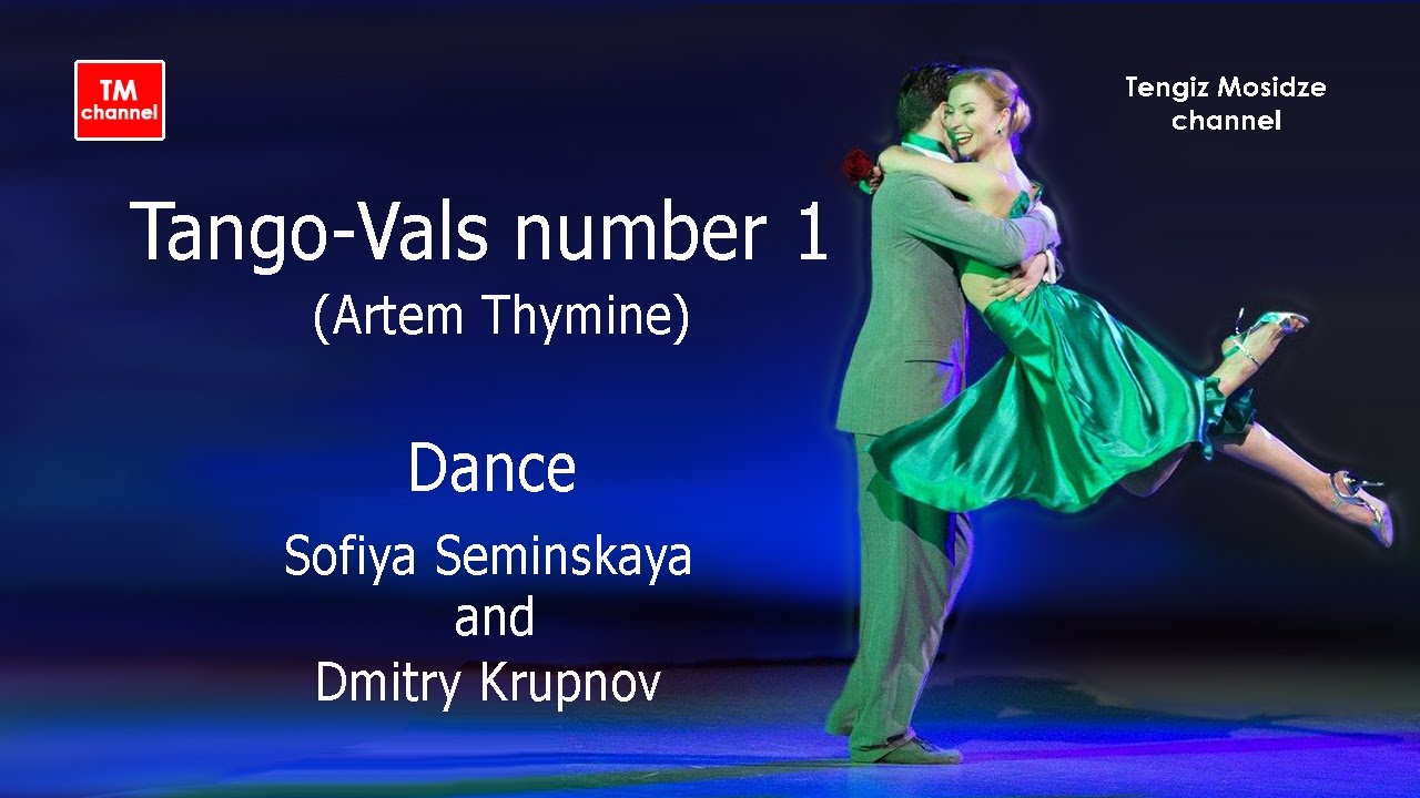 Tango-Vals number 1. Sofiya Seminskaya and Dmitry Krupnov with “Solo Tango Orquesta Tipica”. Танго.