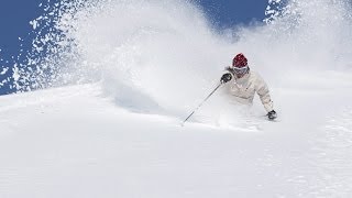 preview picture of video 'Telemark Skiing at Silverton Mountain in Colorado'