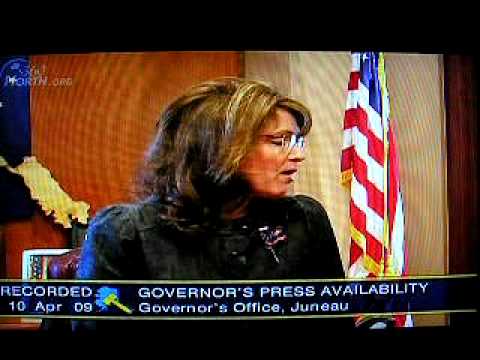 Governor Sarah Palin Press Conference Pt 1/4