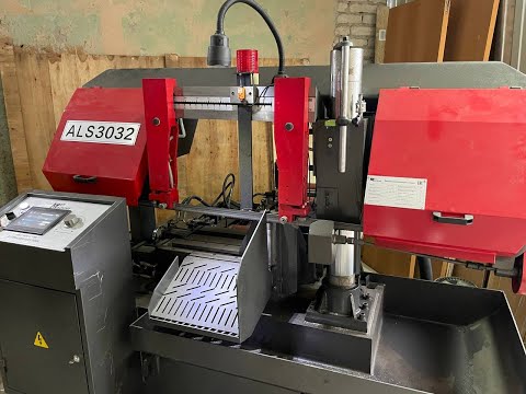 Автоматический ленточнопильный станок MetMachine ASZ3028, видео 4
