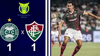 BRASILEIRO SÉRIE A 2026 - 10ª RODADA - CORITIBA 1X1 FLUMINENSE