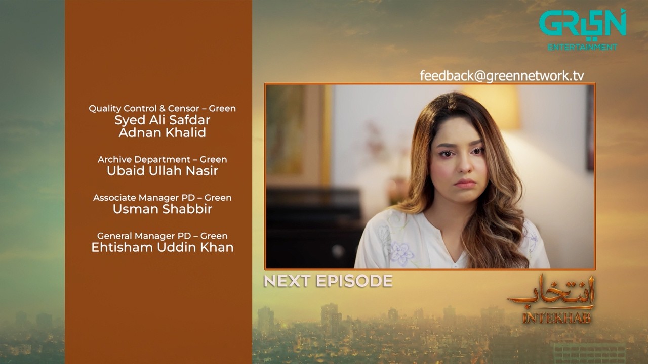 Intekhab Episode 64 Teaser | 9th September 2026 | Sukaina Khan - Fahad Sheikh | Green Entertainment