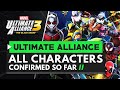 Marvel Ultimate Alliance 3 All Characters Confirmed So Far | The Black Order