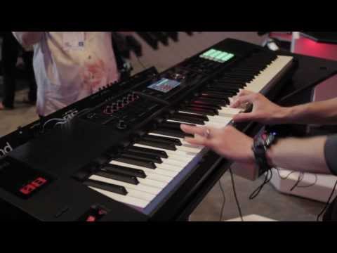 Roland FA Series Workstation NAMM 2014
