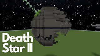 I Built The Death Star II From Star Wars Return Of The Jedi In Minecraft!