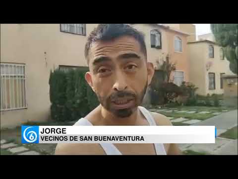 VECINOS DE SAN BUENAVENTURA REPORTAN FUGA DE AGUA