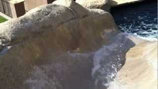 preview picture of video 'Salt Water Pool Water Slide - Point Loma Pool Service - San Diego Pool Service'