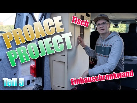 PROJECT PROACE | Campervan Projekt Teil 5 ein Meter Schrankwand 🏔🚐MULTIFUNKTIONAL 🏕🗄
