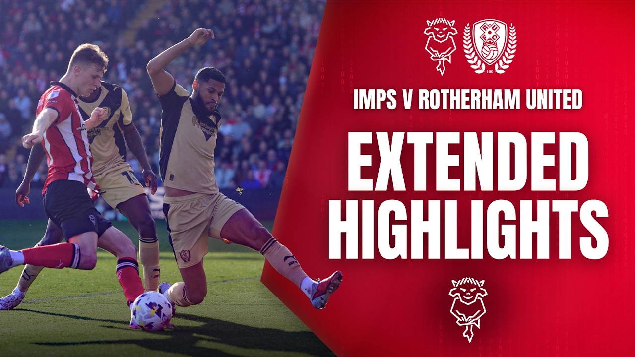 Lincoln City vs Rotherham United Highlights