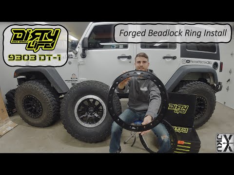 Dirty Life 9303 DT-1 Forged Beadlock Ring Install