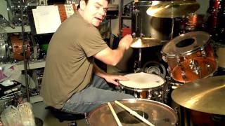 John Bonham OUT ON THE TILES on Drums Lesson Led Zeppelin