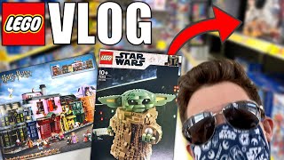 Searching for LEGO Baby Yoda & I got the NEW LEGO Diagon Alley! | MandRproductions LEGO Vlog!