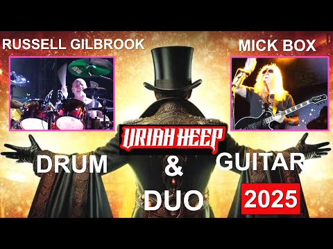 Uriah Heep – Mick Box & Russell Gilbrook Live Duo (Dunarei Galati – 2025)