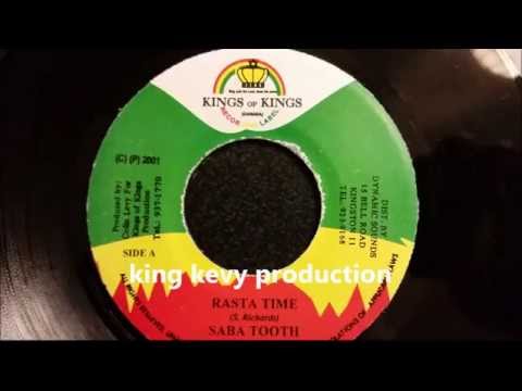 Saba Tooth - Rasta Time - King Of Kings 7"