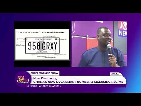WATCH: DVLA Boss Full Presentation on New DVLA Smart Number Plates by