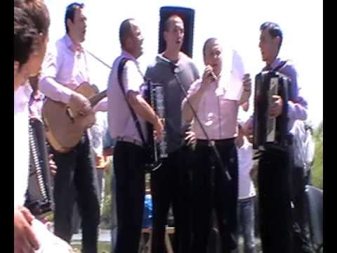 Fratele Mircea Rusu cu grupul din Ipotesti