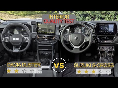 Dacia Duster VS Suzuki S-Cross (2025) | The ultimate QUALITY and PRACTICALITY Test!