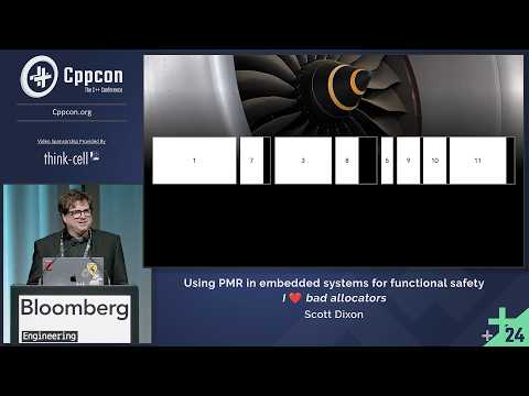 Lightning Talk: Using PMR in C++ Embedded Systems for Functional Safety - Scott Dixon - CppCon 2024