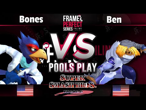 FPS3 Online Top 32 Qualifier - Bones (Falco) vs. Ben (Sheik) - Smash Melee