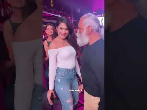 Night Club Dance || Old Man Dancing With Girls || Pub Dance Video Status #shorts