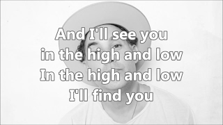 Joshua Radin - High And Low (Lyrics Video)