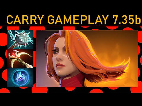 🌟Lina 25+ Kills! Carry Gameplay 7.35b - Dota 2 Top MMR