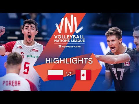 Волейбол POL vs. CAN — Highlights Week 2 | Men's VNL 2022