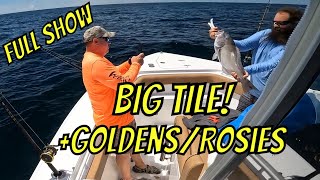Crazy Encounter: Ocean Sunfish Tangled in Line while tile fishing! DEEP DROP ACTION!