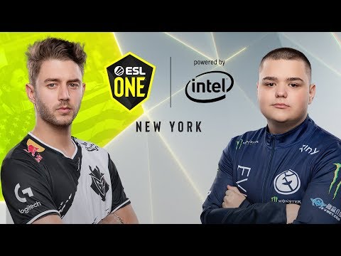 CS:GO - Evil Geniuses vs. G2 Esports [Nuke] Map 2 - Semifinal - ESL One New York 2019