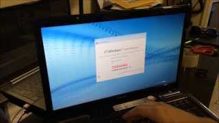 How to ║ Restore Reset a Toshiba Satellite to Factory Settings ║ Windows 7