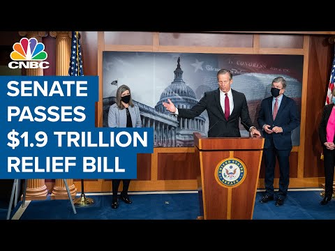 Senate passes President Joe Biden's $1.9 trillion relief bill