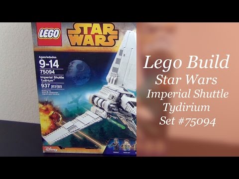 Let's Build - Lego Star Wars Imperial Shuttle Tydirium Set #75094 - Part 1