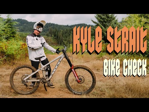 Kyle Strait's Prototype Vitus Downhill Bike Check #mtb