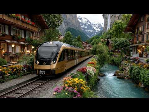 Switzerland’s Most Beautiful Train Ride – Grindelwald to Lauterbrunnen