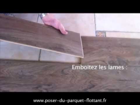 comment poser parquet flottant sur carrelage