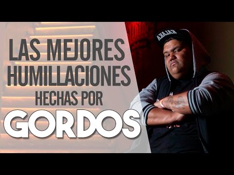 ¡Les Dijeron Gordos y Terminaron Humillados!- Las Mejores HUMILLACIONES De GORDOS En Batallas De Rap