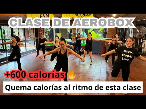 QUEMA CALORIAS AL RITMO DE ESTA CLASE DE AEROBOX