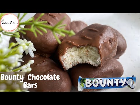Bounty Chocolate Bars | Jinsi ya kutengeneza Bounty Chocolates | Juhys Kitchen