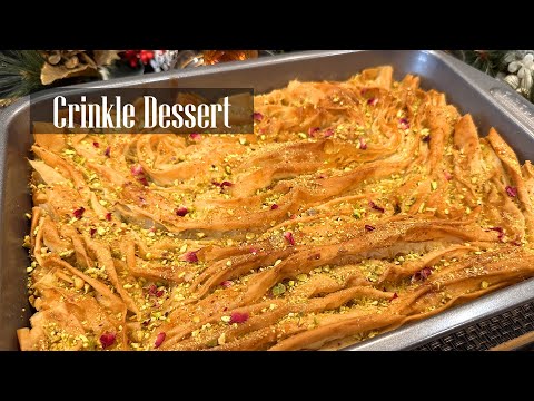 Phyllo Crinkle Dessert