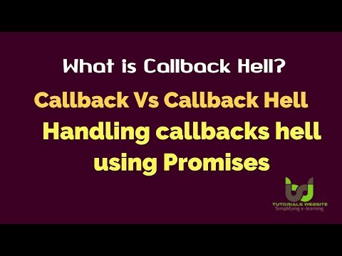Callback vs Callback Hell | Handling callbacks hell using Promises