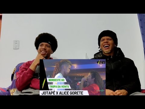 React- (🔥🏆MELHOR BATALHA DE 2023?) Alice Gorete (AL) X Jotapê (SP)Primeiro Tempo [Amistoso CBR MC's]