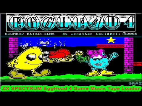 ZX Spectrum Game Music Egg Head 4 Tape Loader Warped speed to reduce time