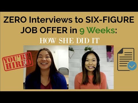 From Zero Interviews to Six-Figure Job Offer in 9 Weeks (Engineer to Finance Manager)