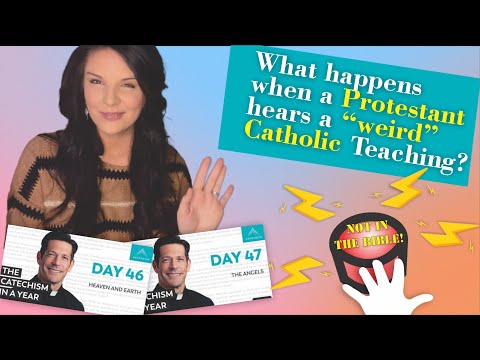 Protestant REACTS to the Catholic Catechism - Guardian Angels - Day 46, Day 47