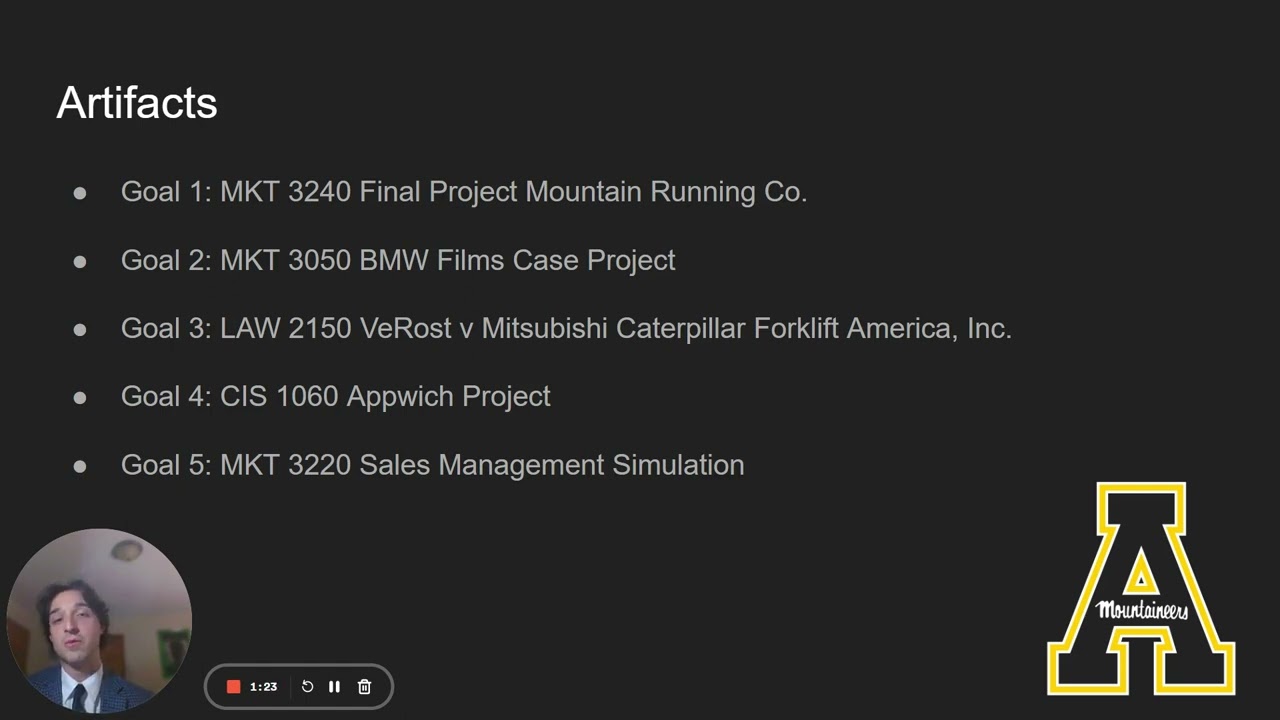 ePortfolio Introduction for Capstone Project
