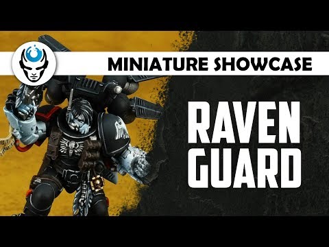 RAVEN GUARD - LVL 3/5 MINIATURE SHOWCASE 4K